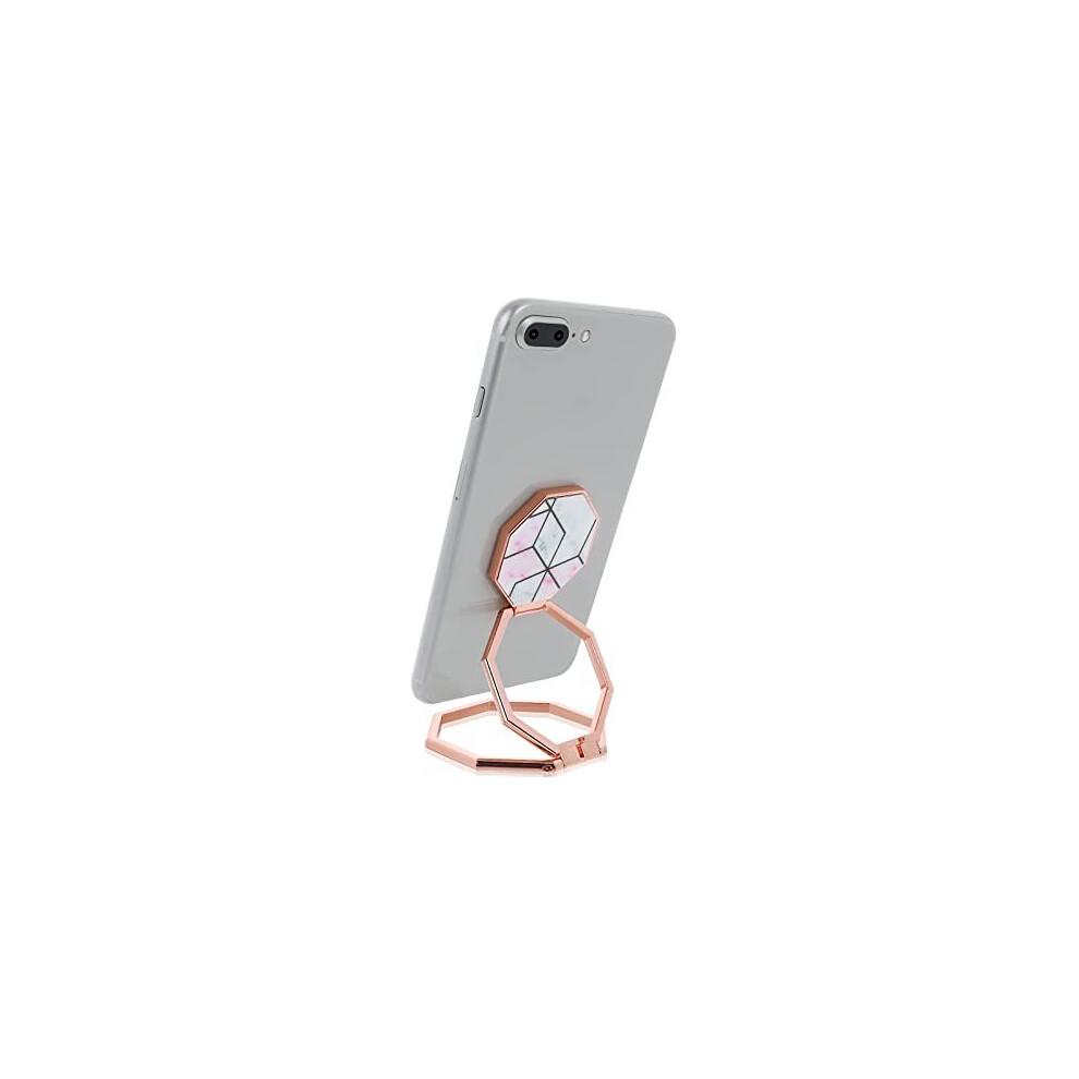 Cell Phone Ring Holder Finger Kickstand, 360 Rotation Metal Cellphone Back Grip Foldable Cell Phone Stand Adjustable Phone Holder Compatible With 5014542691973