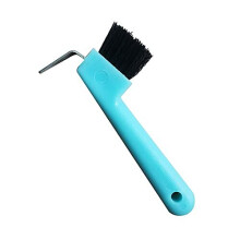 Horse Hoof Pick Brush Ergonomic Hoof Cleaner Portable Hoofpick for Home Beauty Salon Barber (Random Color)