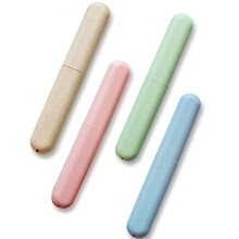 Toothbrush Travel Case Portable Travel Toothbrush Holder, 4 Pcs Plastic Toothbrush Cases Travel Covers for Holidays, Trip, Eco-Friendly Material