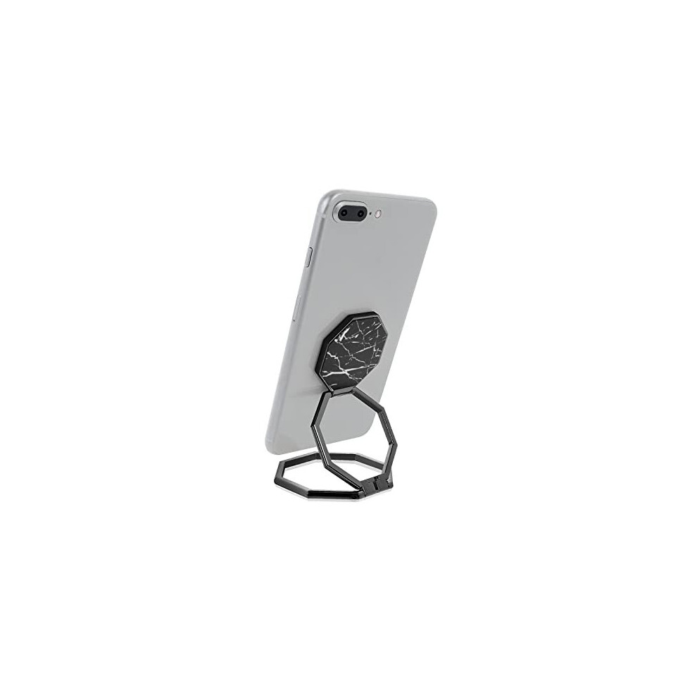 Cell Phone Ring Holder Finger Kickstand, 360 Rotation Metal Cellphone Back Grip Foldable Cell Phone Stand Adjustable Phone Holder Compatible With 5014542691997