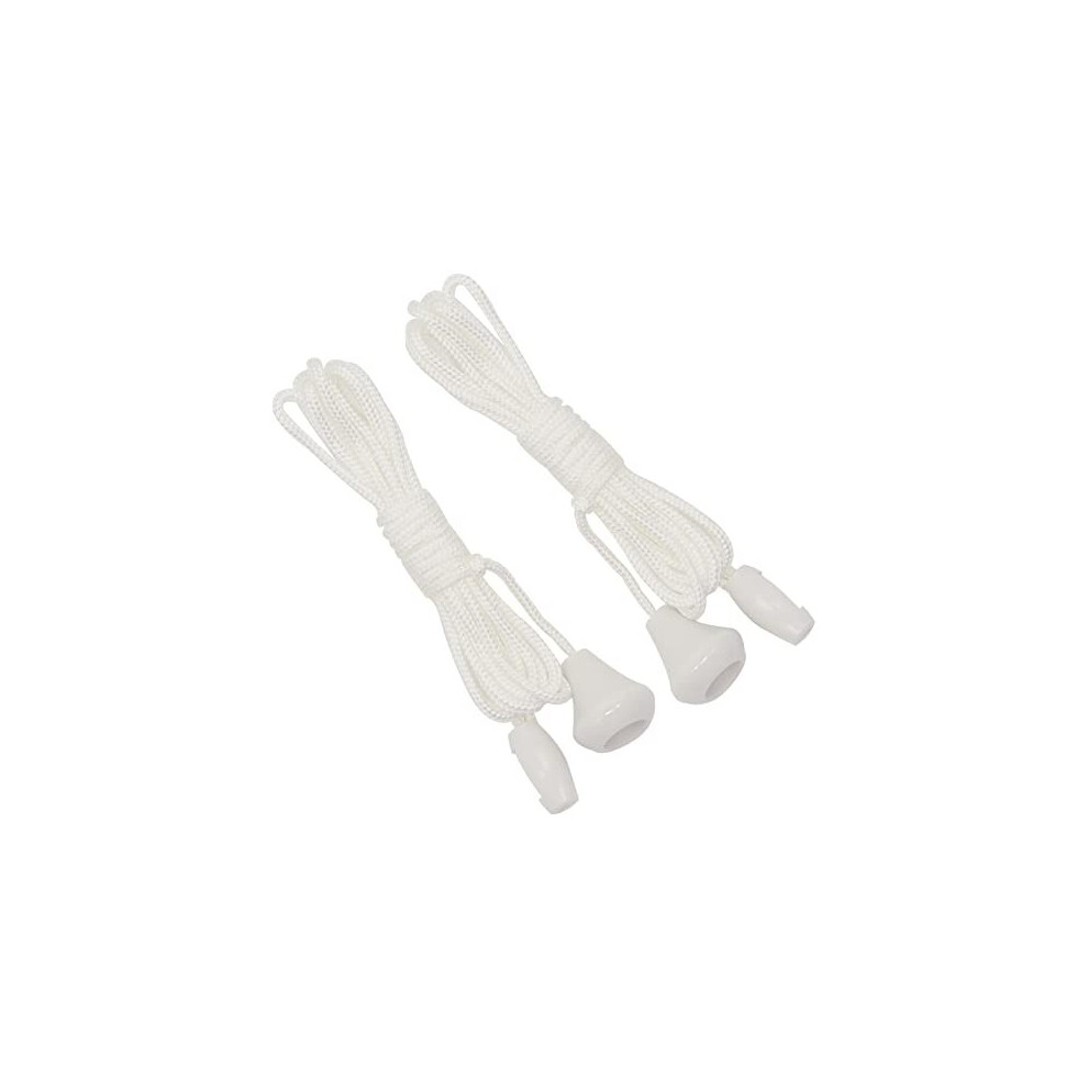 2pcs Pull Cord String with Connector,1.5m Light Pull Cord String with Connector,Cord Spare Ceiling Light Switch Nylon Pull Cord Light Pull Cord for