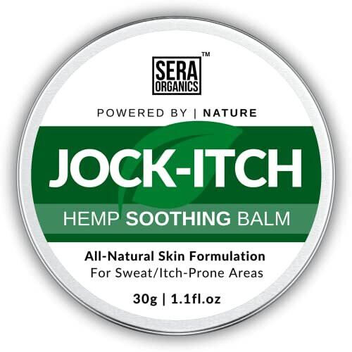 Jock Itch Treatment Cream for Men & Women, All Natural Antifungal