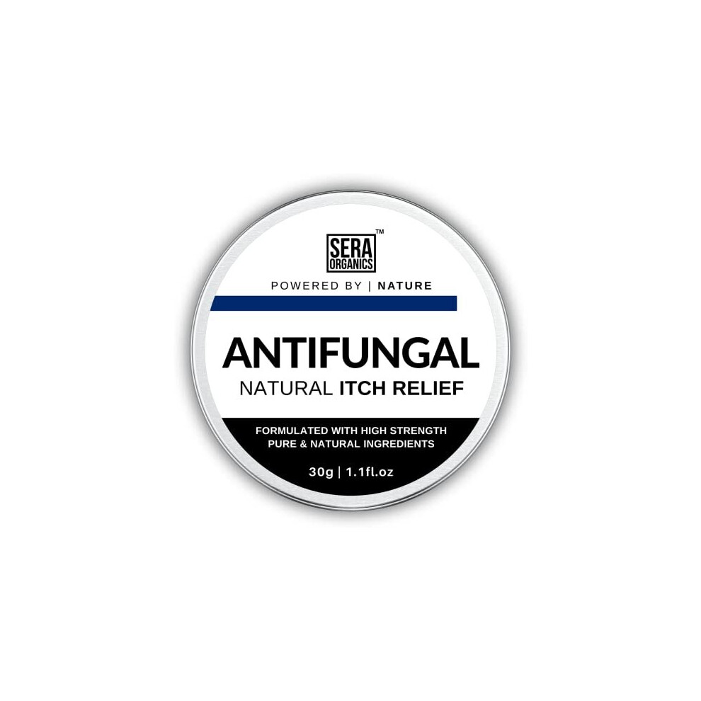 Antifungal Skin Cream - All-Natural Anti Fungal Anti-Itch Cream - Suitable For Men & Women prone to Eczema, Ringworm, Jock Itch, Athletes Foot, Nail