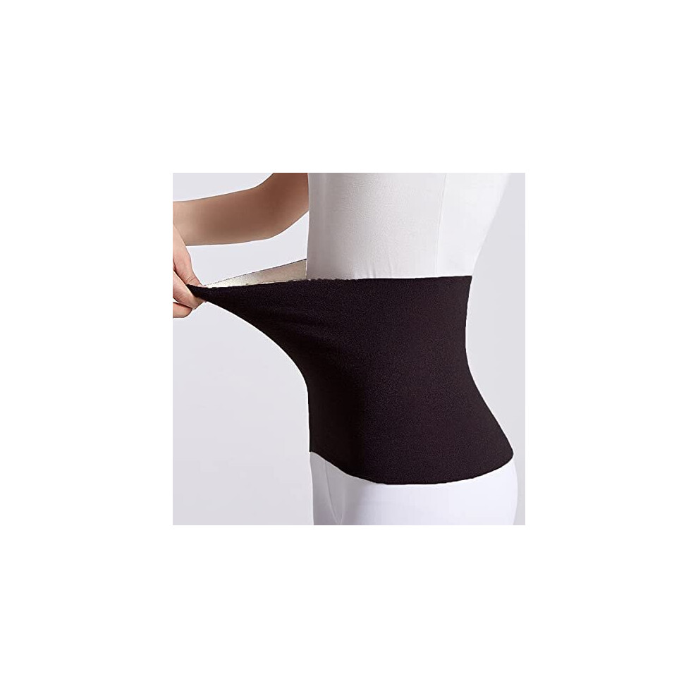 Xinchia Thermal Waist Warmer Double Sided Warm Stomach Lumbar Lower Back Support Brace Abdominal Binder Kidney Wrap Warm Belt Slim Waist Trimmer Wrap Belt