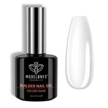 Gel Nail Polish Builder Gel, 7-in-1 Clear Builder Gel for Nails, Hard Gel Builder Nail Strengthener Extension Gel Base Gel Rhinestone False Nail Tips