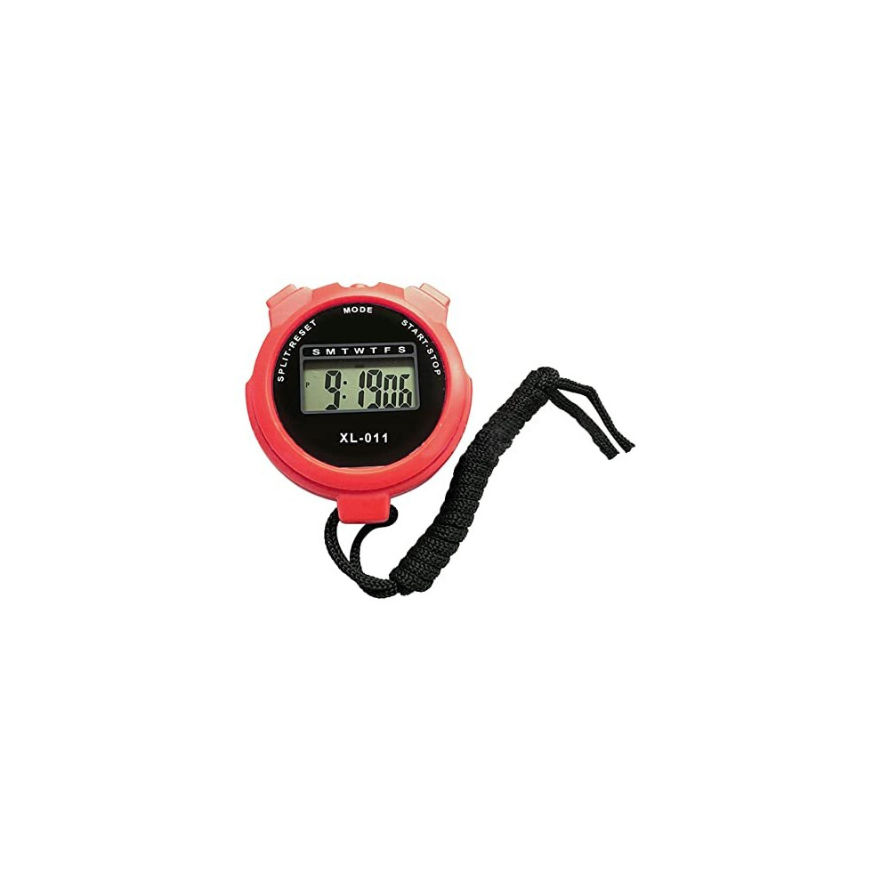 Digital Sports Stopwatch Timer Stopwatch Large Display Interval Training Timer Outdoor Split Stop Watch Lap Timer Digital Calendar Alarm Clock Referee