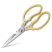 Kitchen Scissors Heavy Duty Dishwasher Safe Food Scissors, Multi-Purpose Kitchen Shears, Non Slip Stainless Steel Sharp Cooking Scissors for Kitchen