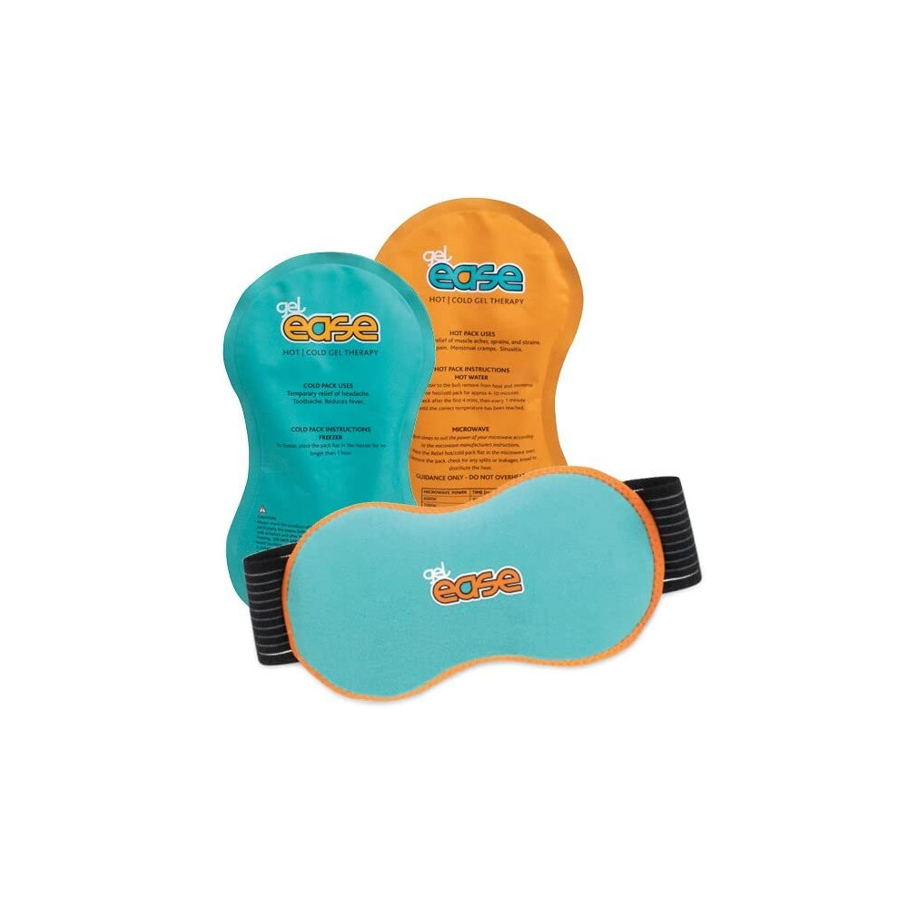 Reliance Medical Gel Ease 2 X Hot And Cold Pack - Therapeutic Pain Relief With Hot & Cold Applications - Soothing Relief For Muscles And Joints - Eliminate Swelling &