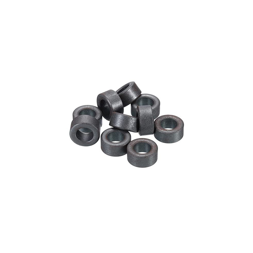 Ferrite Toroid Core 14Mm X 8Mm X 7Mm, 10 Pack Transformer Inductor Coil Ring, Black 5014542701054