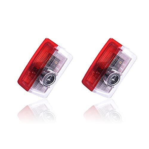 2 Pieces Car Door Lights, Door Projector, Car Door Logo Lights, Led Welcome Door Projectors for A B C E Class/m/ml/gl/gla/glc/gls/amg Series for B