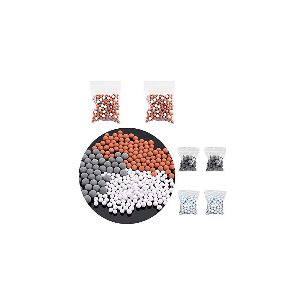 Negative Ionic Shower Head Beads Replacement Bio-Active Stone For Ionic Filter Shower Head Remove Chlorine Fluoride Impurities And Hard Water (Three 5014542710414