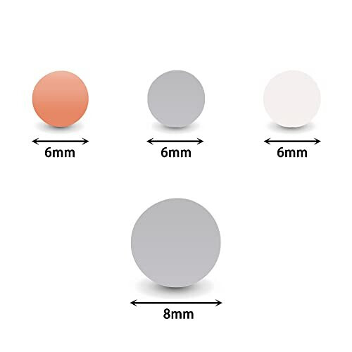 Negative Ionic Shower Head Beads Replacement Bio-Active Stone for Ionic Filter Shower Head Remove Chlorine Fluoride Impurities and Hard Water (Three 2