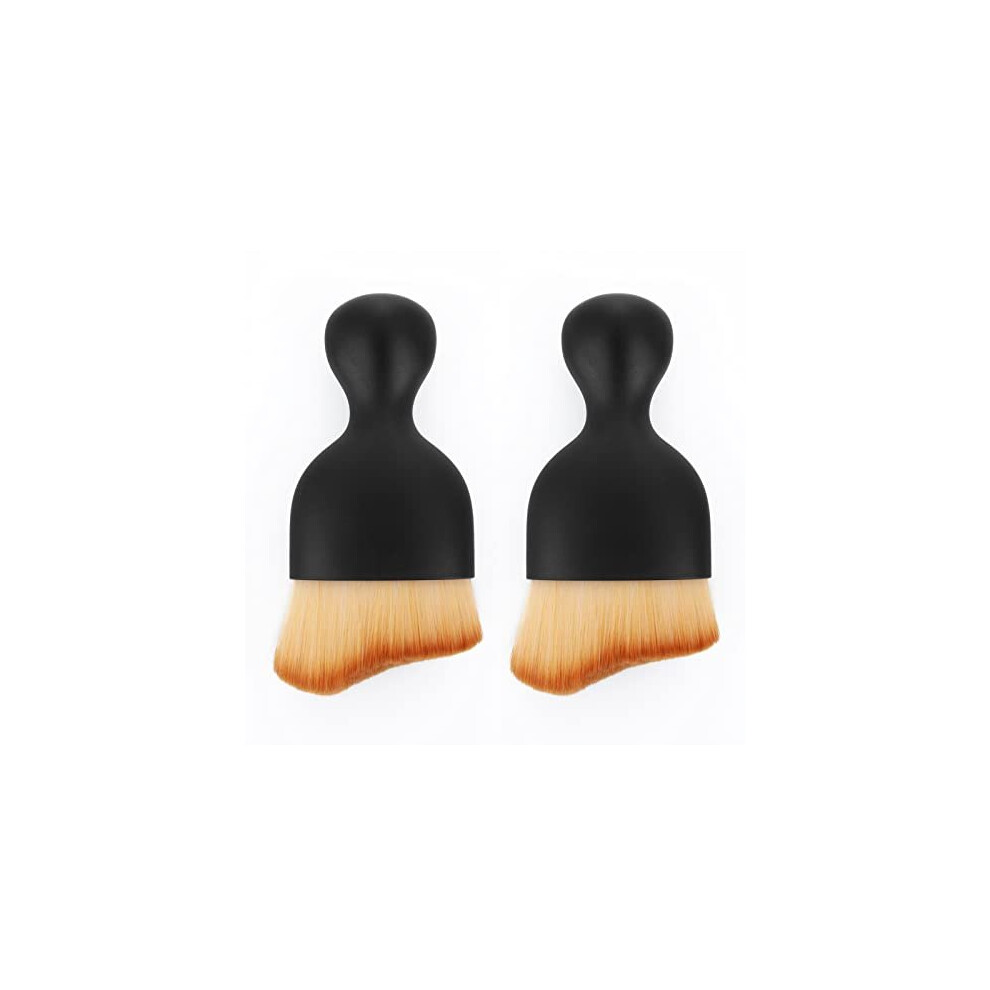 Car Interior Cleaning Soft Brush - No Scratch, 2 Packs Car Cleaning Brushes Duster With Soft Bristles, Dashboard Air Outlet Gap Dust Removal Brushes 5014542710223
