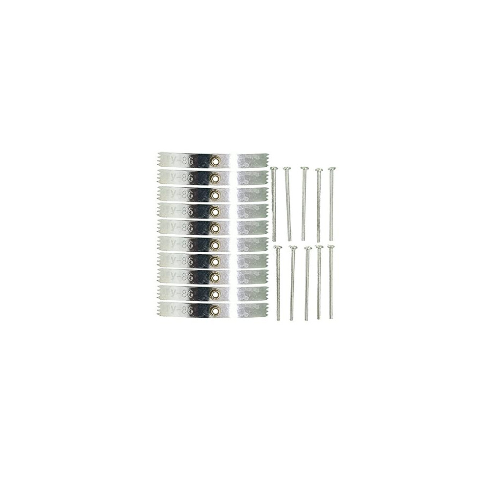 10 Pack Switch Socket Screw Hook Wall Mount Switch Cassette Repairman Support Rod 86 Type Cassette Repair Screw Switch Box For Wall Outlet Switch 5014542718786