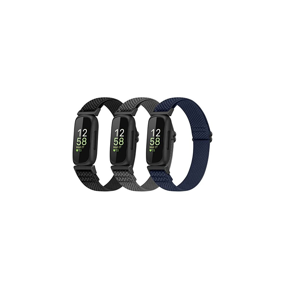 3 Pack Elastic Strap Compatible With Fitbit Inspire 3/Fitbit Inspire 2/Fitbit Inspire/Inspire Hr/Fitbit Ace 3/Ace 2 Strap, Adjustable Stretchy Nylon Not,Specified 5014542721601