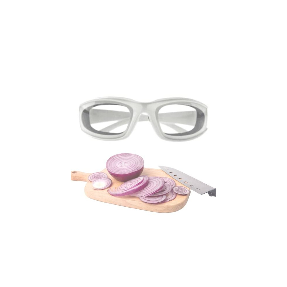 Onion Goggles No Tears Glasses Goggles Anti Scratch Goggles Gogglees Onion Gogglees For Cooking Biking Kitchen (White) 5014542721120