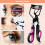 Eyelash Curler, 3 in 1 Lash Curler Kit with 5 Extra Replacement Refill Pads Eyelash Applicator Makeup Tool 4