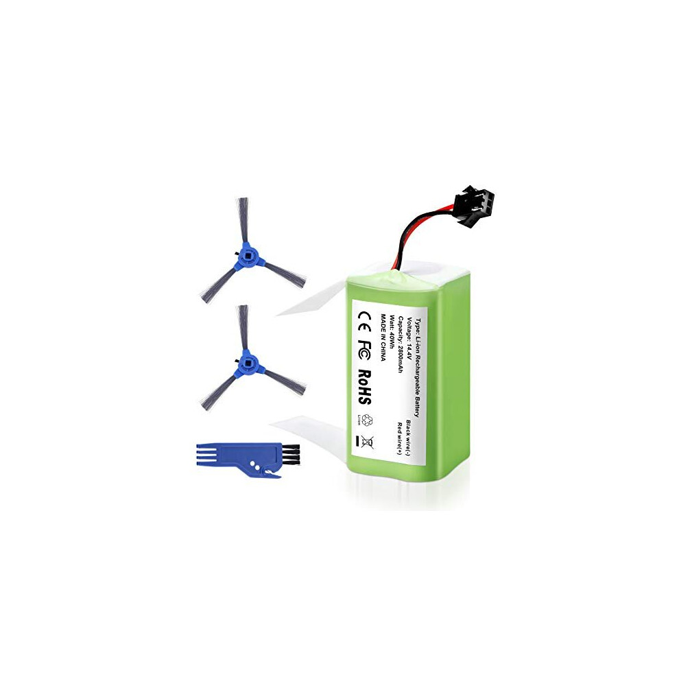 Replacement Battery for Eufy RoboVac 11C 14.4V 2800mAh,Compatible for Eufy RoboVac 11,11S,11S,12,15C,15C MAX,15T,30,30 MAX,35C,Ecovacs Deebot N79 N79S