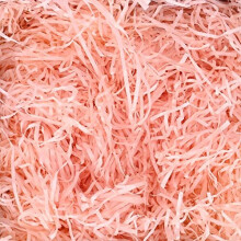 100g Light Pink Shredded Tissue Paper for Gift Boxes Decoration, Empty Gift Box Filling Paper, Filler Paper for Valentine's Day, Christmas, Birthday