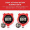 Sport Stopwatch Timer, Multi-Function Sport Digital Stopwatch Large Display, Single Lap /Split Memory Stopwatch with12/24 Hour Clock Alarm Calendar 6