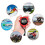 Sport Stopwatch Timer, Multi-Function Sport Digital Stopwatch Large Display, Single Lap /Split Memory Stopwatch with12/24 Hour Clock Alarm Calendar 7