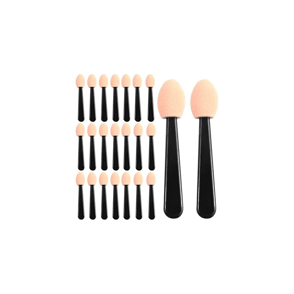 Zngou 50Pcs Eyeshadow Applicator Brush Disposable Eyeshadow Brushes Sponge Eye Shadow Brush Pack Makeup Eyeshadow Sponge Applicators For Eyeliner Eye Makeup