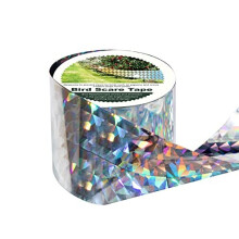 Bird Reflective Tape, 100m Pigeon Deterrent Dual Sided Widening Scare Tape for Gardens and Roofs