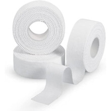 Finger Tape with Extra Strong Adhesive, Tapes Sports White, 3 Rolls (Total 30 m) Climbing Tape, Skin-Friendly Sports Tape, Hand Tape for Weight Sports