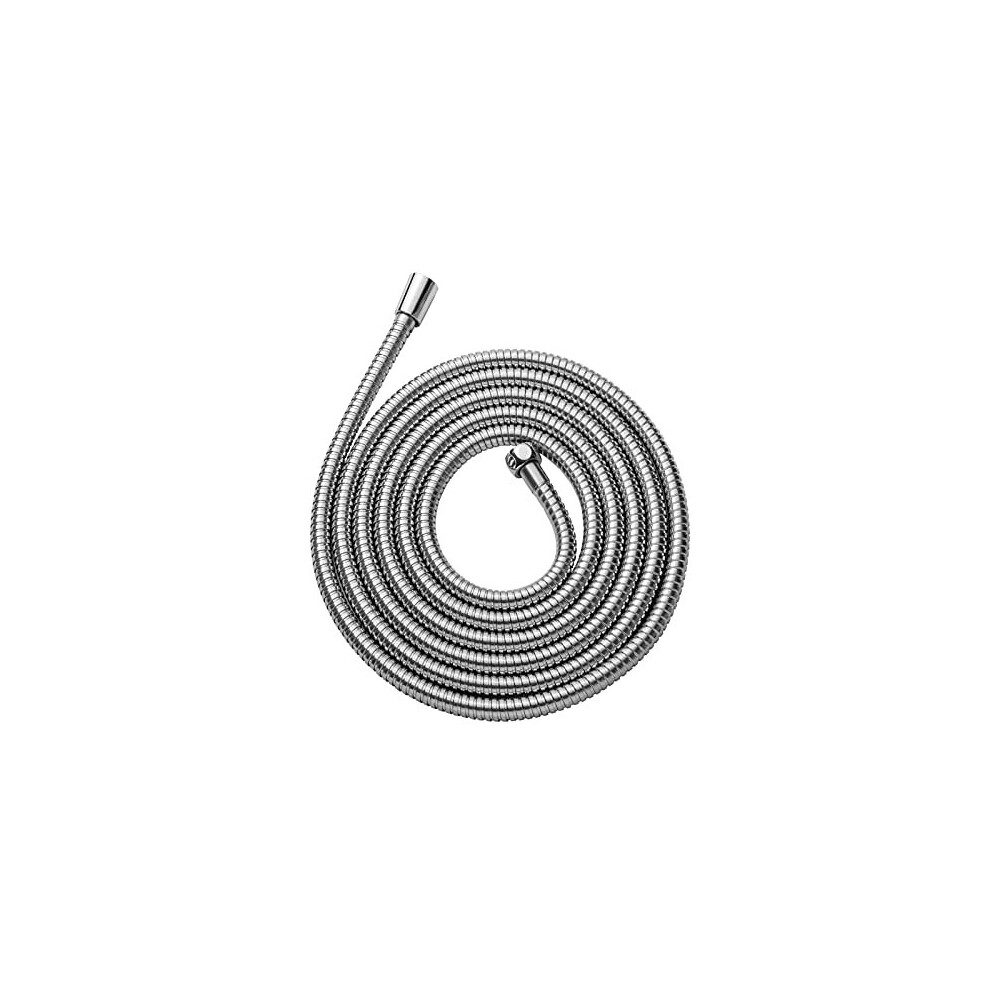 Offo Gray Shower Hose 5.0M,Stainless Steel Replacement High Pressure Extra Long Shower Hose Anti-Kink Electroplating Shower Hose For Bath Taps Nickel