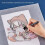 Tracing Paper Roll, White Practicality Sewing Pattern Paper Cost Effective for Sketch(46m) 2