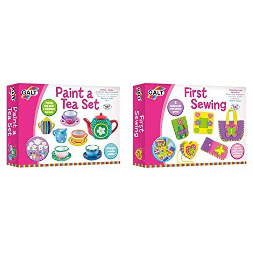 Galt Toys, Paint a Tea Set, ' Craft Kits, Ages 5 Years Plus & Toys