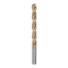 Twist Drill Bit 8.7mm Titanium Coated (HSS-E) M42 High Speed Steel 8% Cobalt Straight Shank for Stainless Steel Aluminum Alloy Metal