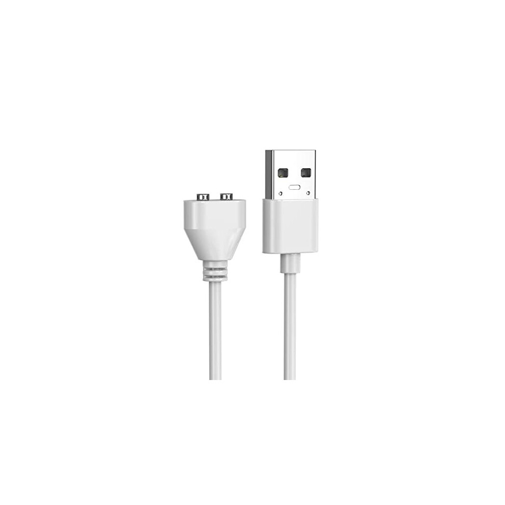 Magnetic USB DC Charger Cable for Wireless Massager, 2PIN Replacement Charging Cord 6mm