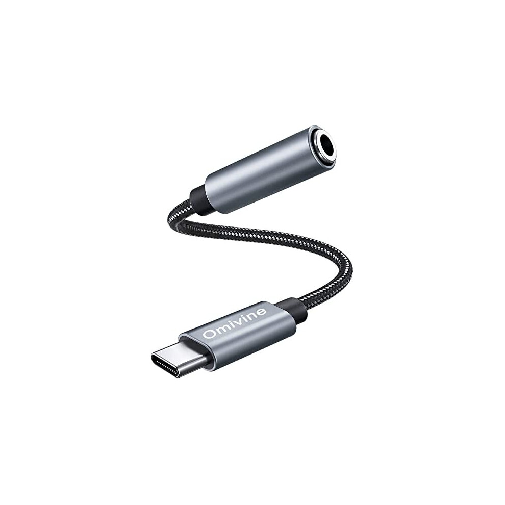 Usb C To 3.5Mm Headphone Jack Adapter, Type C To Aux Audio Nylon Cable, Male To Female Earphone Adapter For Samsung Galaxy Pixel, Ipad Pro, Huawei, 5014542740947