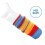 Sock Aid Tool Sock Helper Slider Sock Puller Upper Easy On and Off Stocking Slider Sock Assistant Aid Socks Dressing Aids with Long Handle Adjustable 5