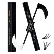Lash Bond and Seal, Cluster Lashes Glue Bond and Seal for Eyelash Extensions Individual Lash Glue Strong Hold Cluster Individual Eyelash Glue Mascara