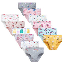 Girls' Knickers 12 Pack Girls Briefs Underwear Pants Pure Cotton 8-9 Years (Girls Briefs-02,Manufacturer label 150)