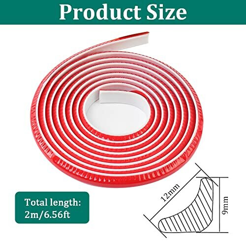 TPE Edging Strip Self Adhesive Quadrant Trim Flexible Moulding Trim