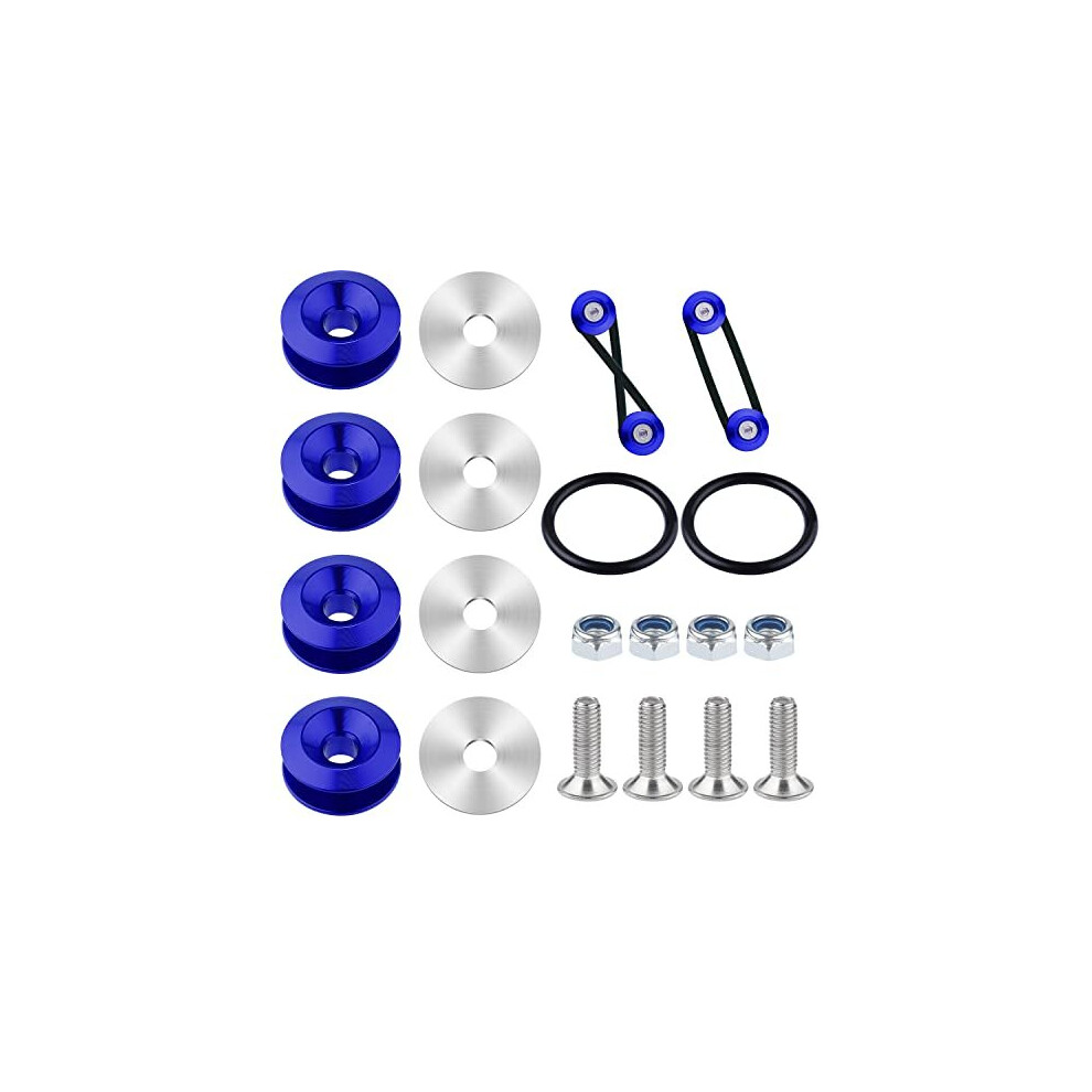 Bumper Quick Release Kit,Â Bumper Holderâ Bandsâ Bumper Trunk Quick Release Fastener Kit For Universal Car Bumper (18Pcs, ) Blue 5014542748363