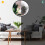 Smart Round Wall Moon Mirror with LED Light Makeup Mirror Bathroom Table Mirror 4