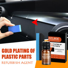 30ML Plastic Parts Refurbish Agent Car Exterior Restorer Auto Door Panel Cleaner