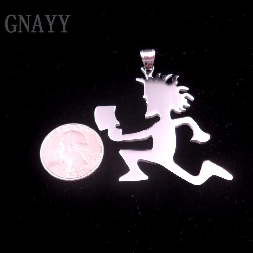 GNAYY Punk TWIZTID Insane Clown Jewelry Black Stainless Steel Mens ICP  Hatchet Man Pendant Men Women Necklace Chain 240390393091321 From 10,95 € |  DHgate