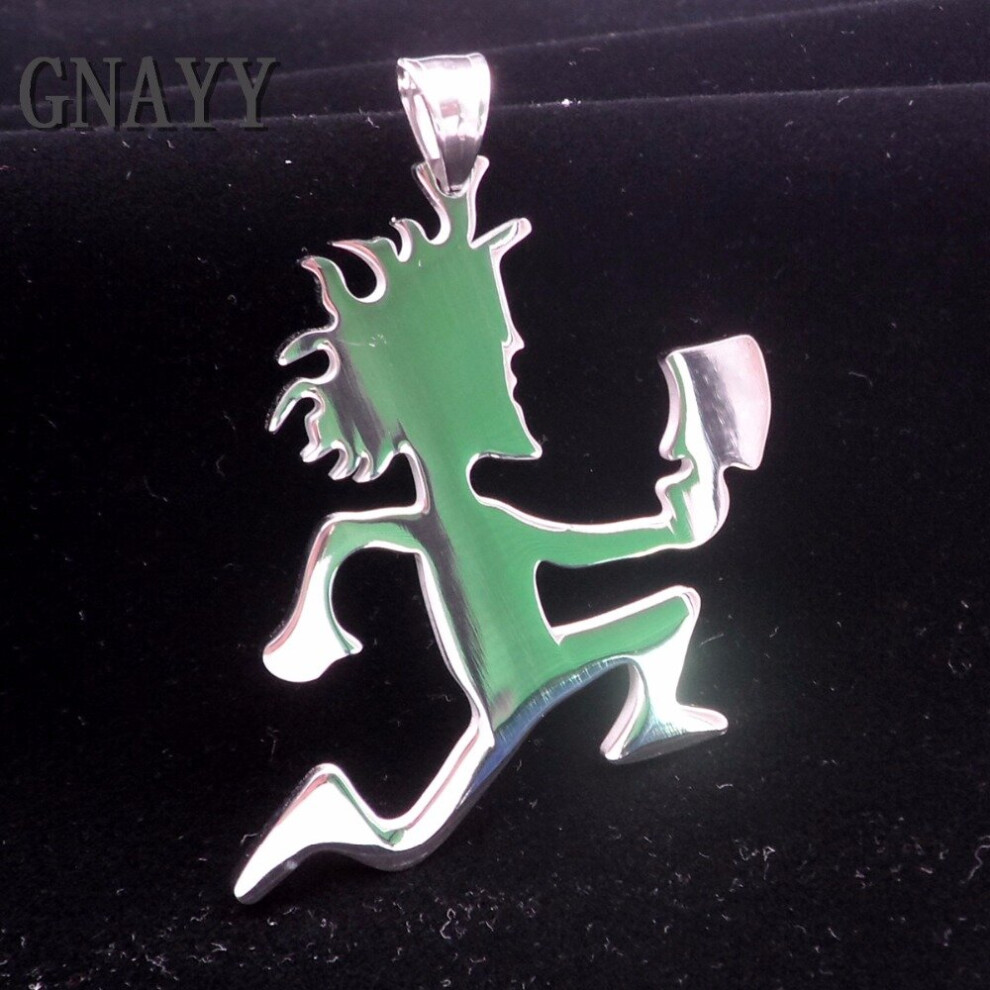 Black White Hatchet Man Charms Pendant Stainless Steel Large ICP Clown  Heart Hatchetman Juggalo Couple Necklace NK Chain 4mm 24 Inch From 13,52 €  | DHgate