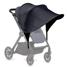 Pram Sun Shade Cover,UPF50+ Universal Baby Sunshade,Foldable Baby Stroller Sun Shade Pushchair Awning,Breathable Pram Sun Shade,Stroller Sun Shade