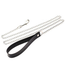 Chain Choker Punk Goth Collar Chain Traction Necklace Leather Bondage Party Jewelry Bondage Necklaces Pendants