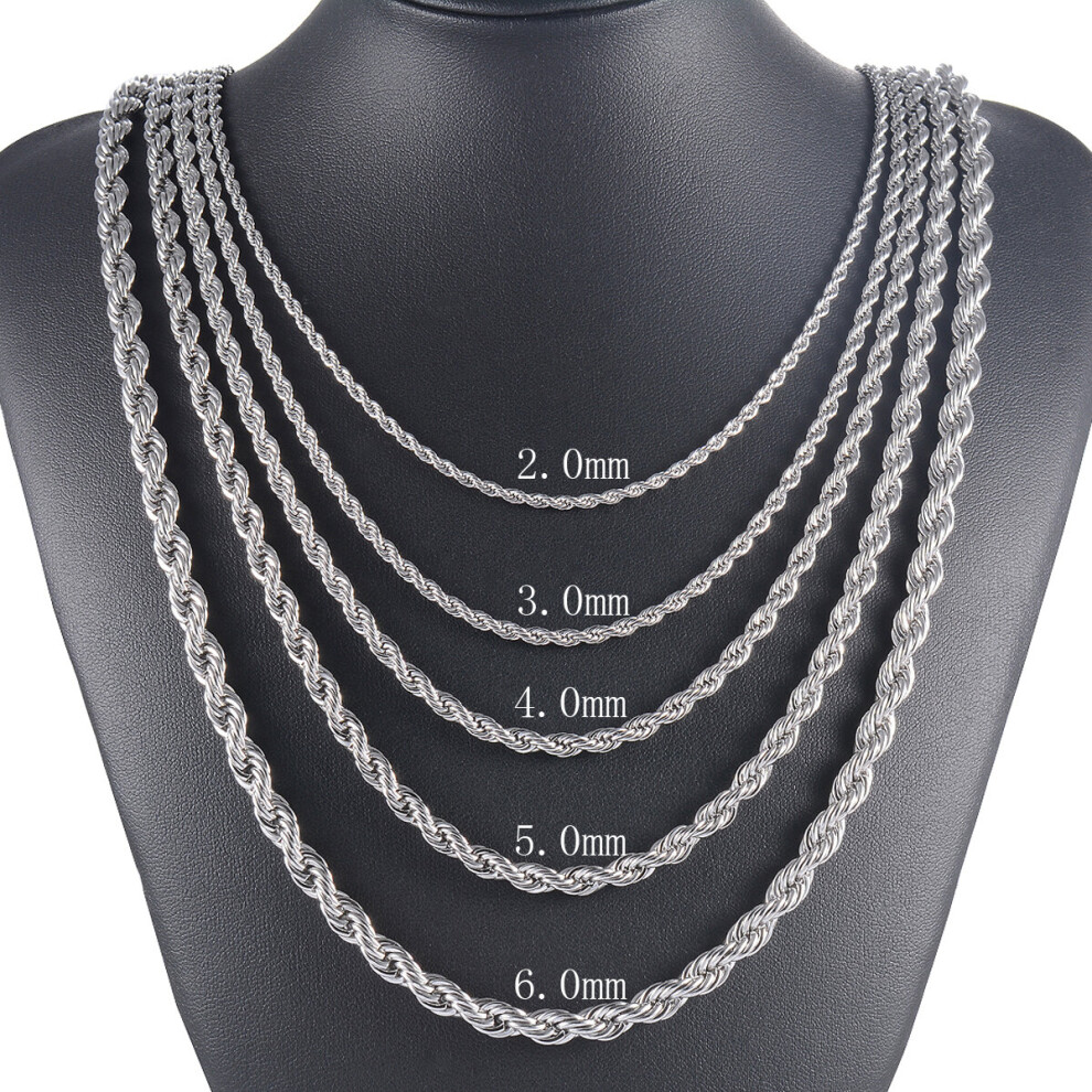 Buy 14 Inch Sterling Silver Chain, 35 Cm, Rolo Chain Choker, Silver Necklace  Online in India - Etsy