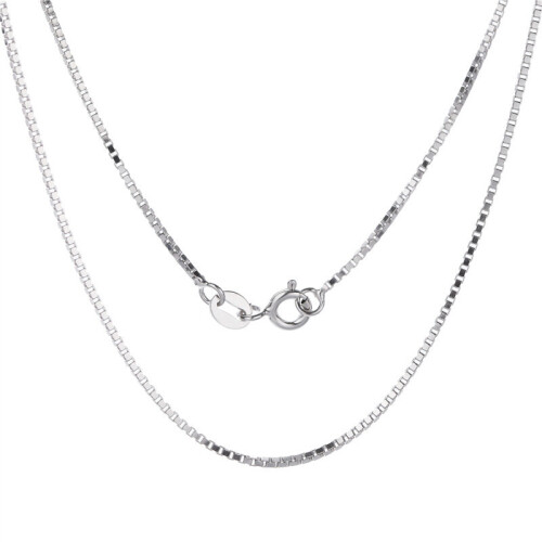 40cm 45cm 50cm 55cm 60cm 70cm 80cm Female Necklace For Women On Neck Silver  925 Chain Necklaces Women Girl Fashion Jewelry Bling - Necklaces -  AliExpress