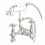 NES Home Edwin Traditional Freestanding Bath Shower Mixer Tap Chrome 5
