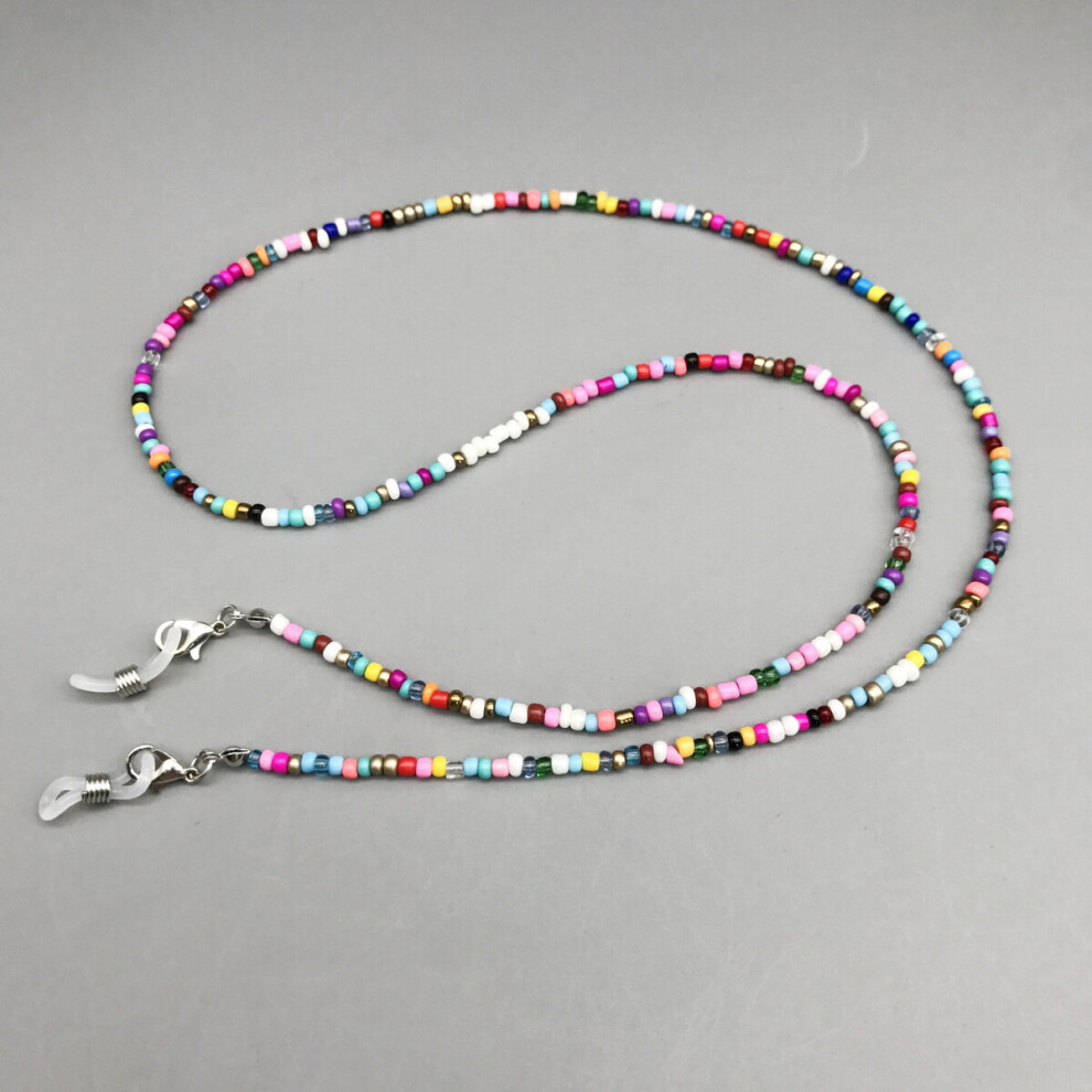 Reading Glasses Chain Retro Beads Eyeglass Sunglasses Spectacle Cord Neck Strap String Mask Chain Eye wear