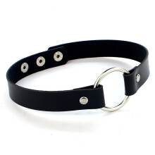 Sexy Punk girl Choker Collar Leather Choker Bondage Cosplay Goth Jewelry Women Gothic Male Necklace Harajuku Accessories